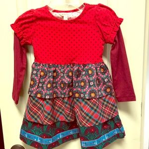 Matilda Jane Jolly Holiday Dress Size 4
